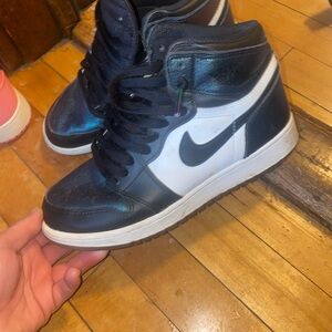 Nike Black and White High-Tops